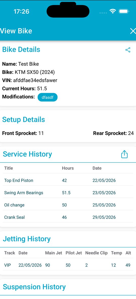 Bike garage screen